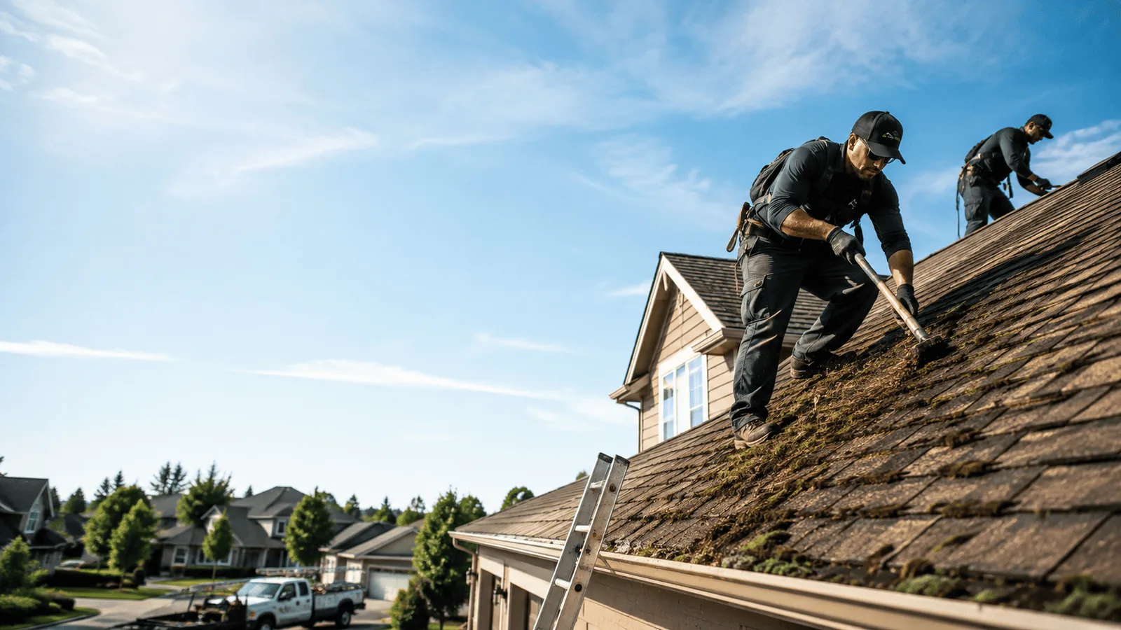 Roof Moss Removal in Hometown, IL near me
